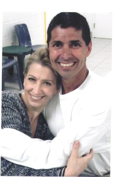 Michael with wife Carol while still imprisoned in 2011.